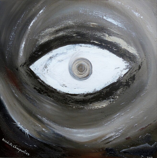 42-L'Oeil - 50 x 50 cm